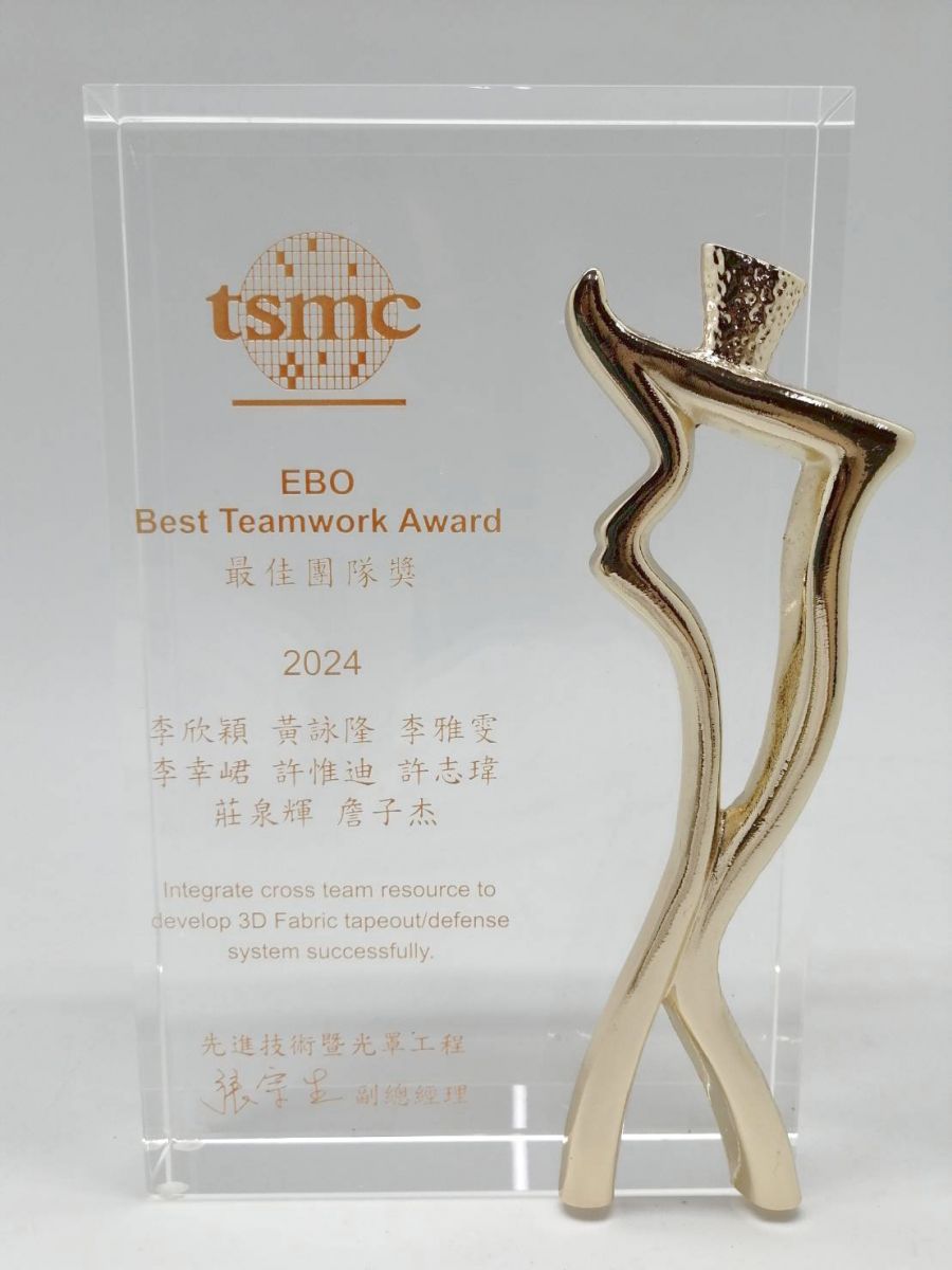 台積電-年度員工表揚獎牌-大新禮品製作